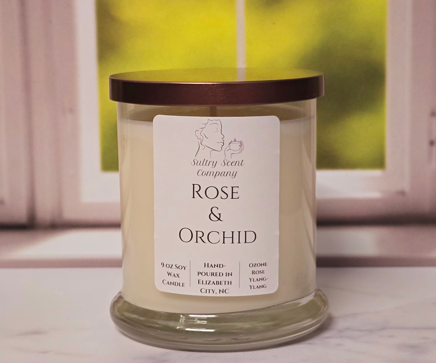 Rose & Orchid Candle