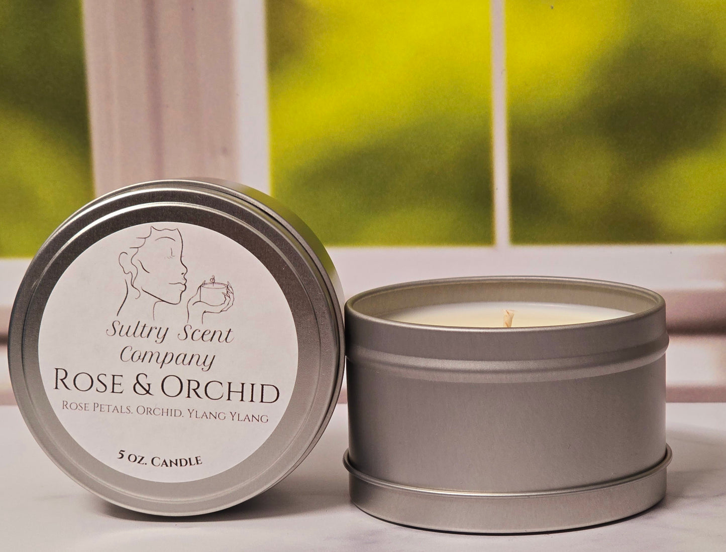 Rose & Orchid Candle