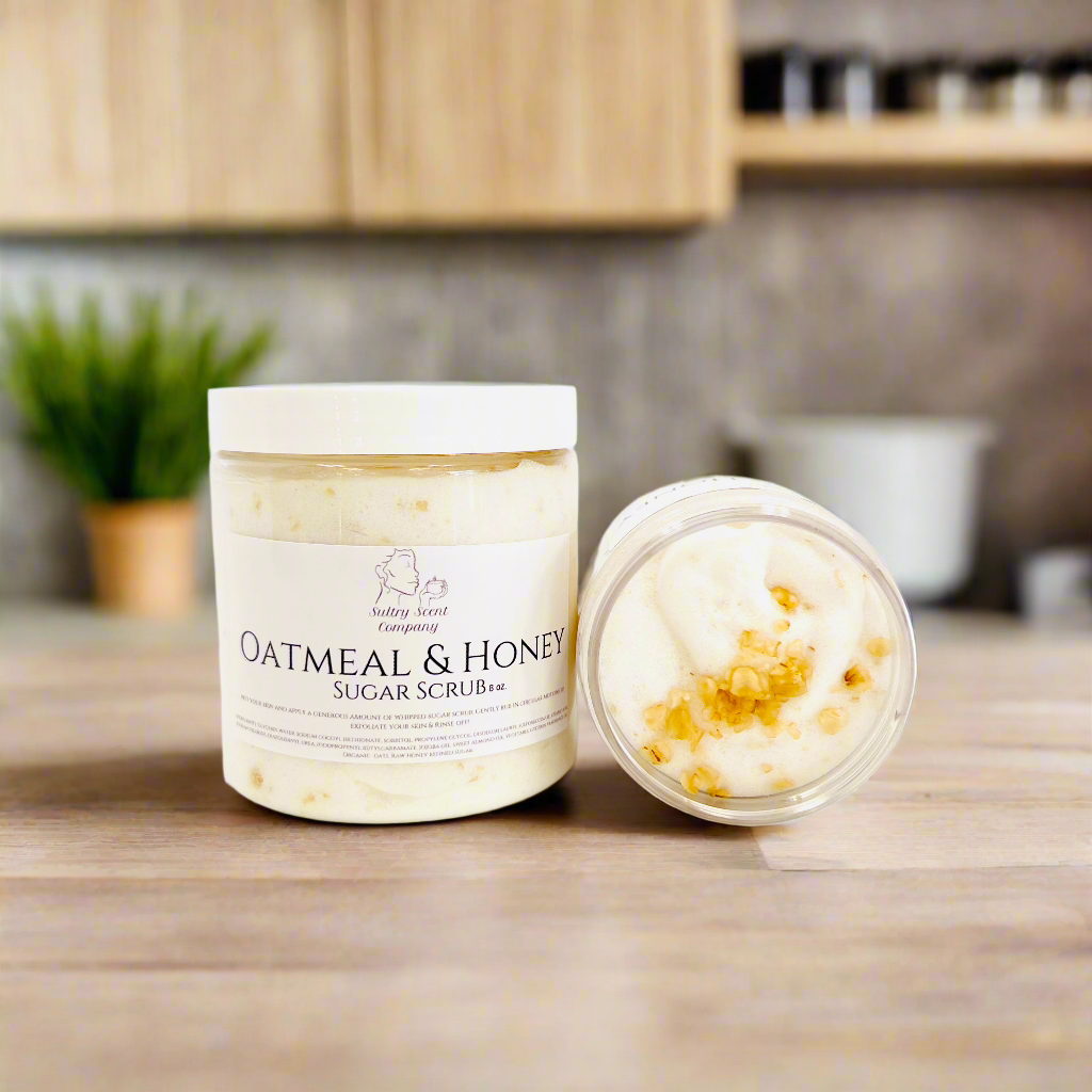 Oatmeal & Honey Sugar Scrub
