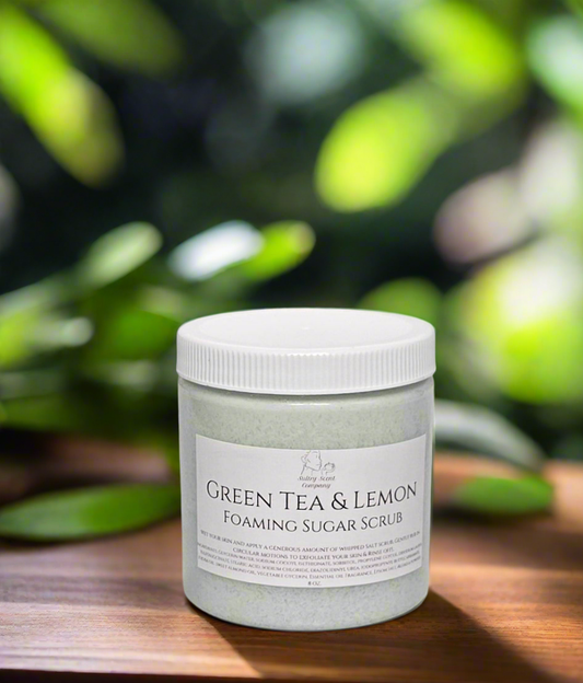 Green Tea & Lemon Grass Salt Scrub