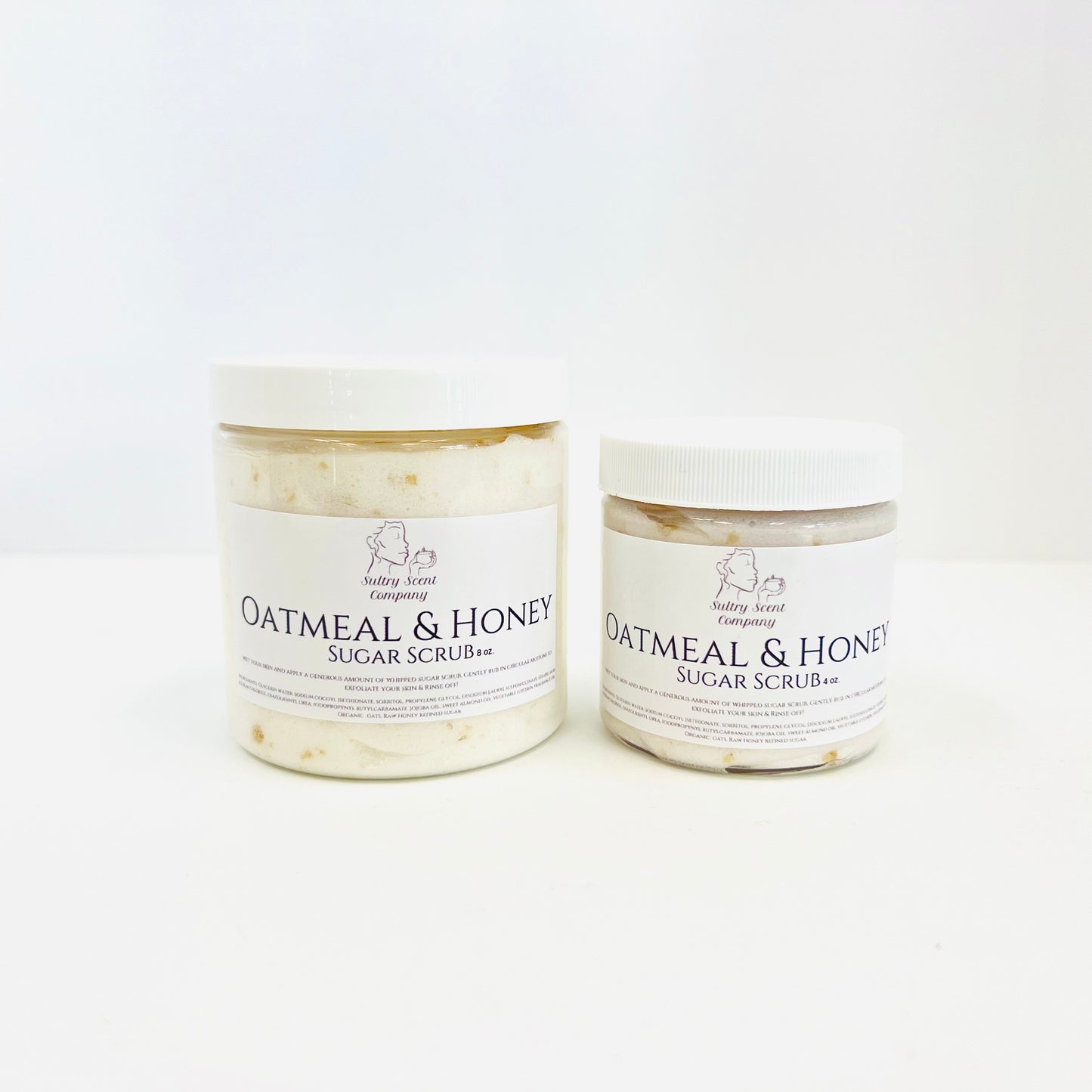 Oatmeal & Honey Sugar Scrub