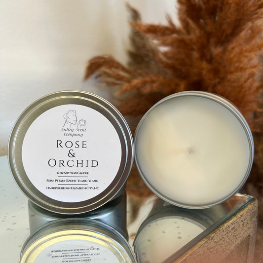Rose & Orchid Candle