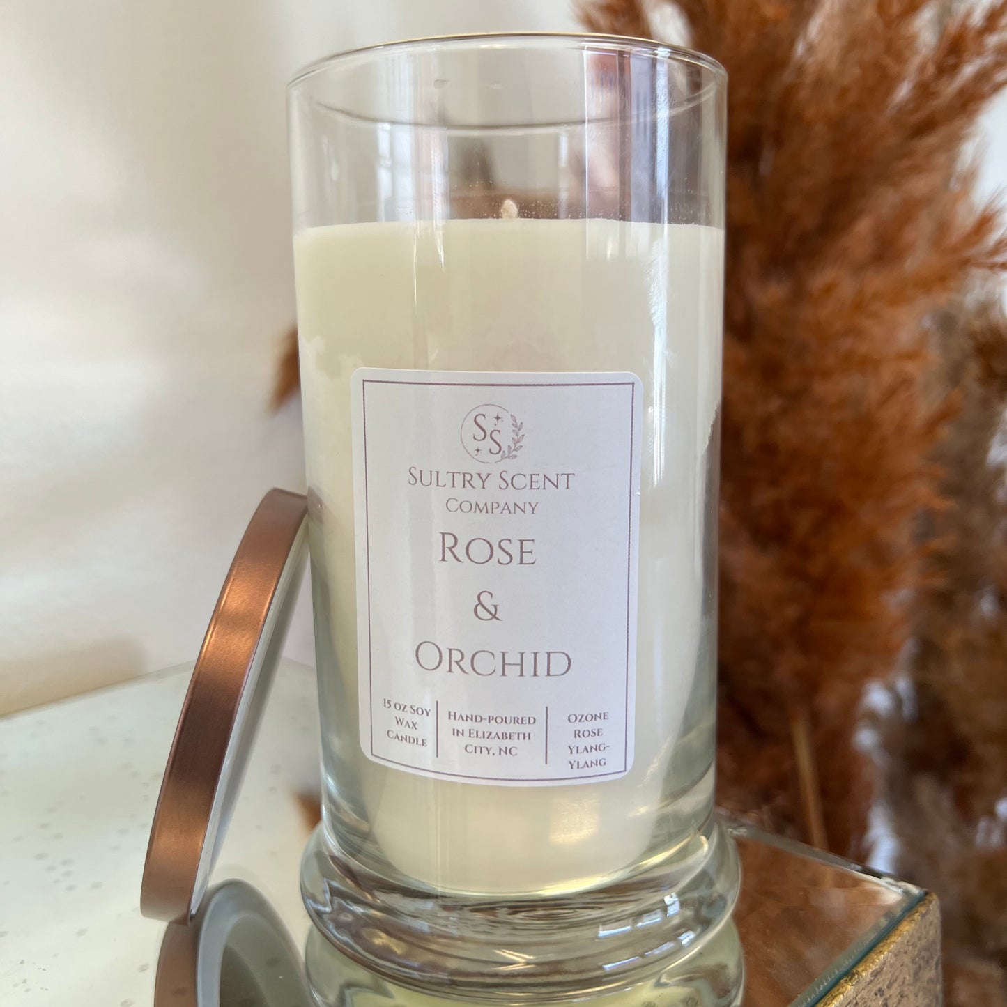 Rose & Orchid Candle