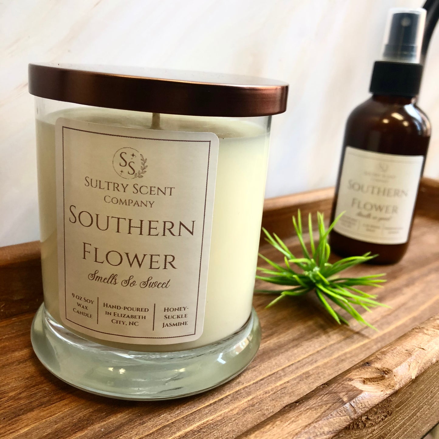 Southern Flower Candle